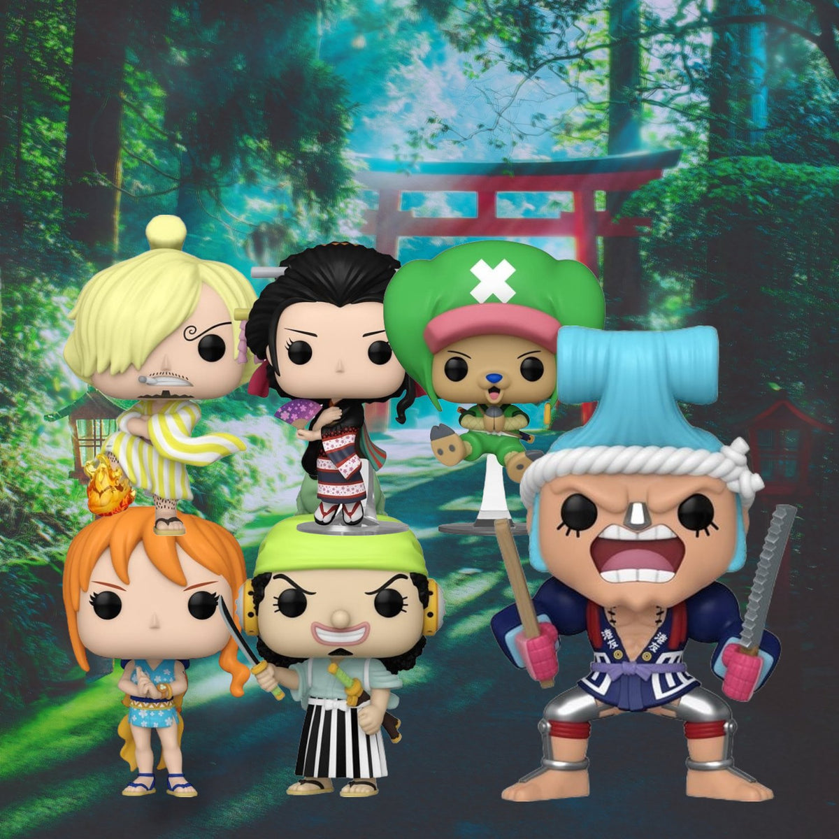 Funko POP! One Piece - Wano Collector's Bundle (Set of 6