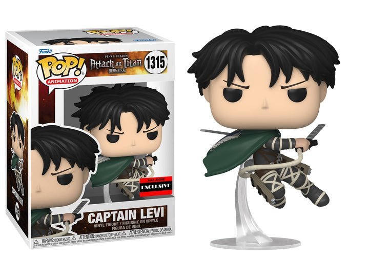 Funko POP! Attack on Titan - Captain Levi #1315 Pop Vinyl Figure - Pop Vinyl