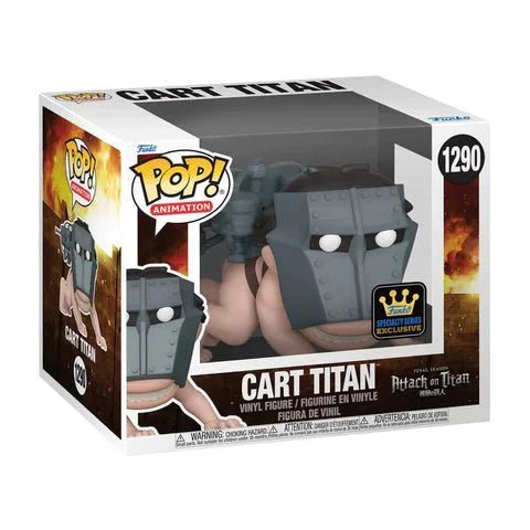 Funko POP! Attack on Titan - Cart Titan (6 - Inch) #1290 Pop Vinyl Figure - Pop Vinyl