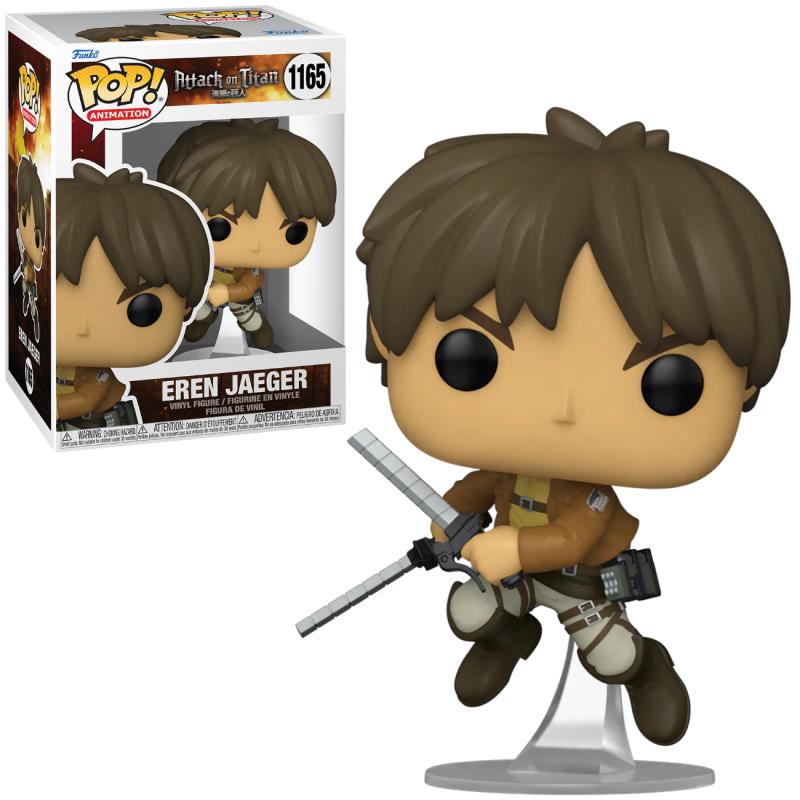 Funko POP! Attack on Titan - Eren Jaeger #1165 Pop Vinyl Figure - Pop Vinyl