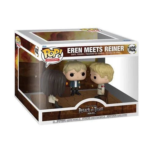 Funko POP! Attack on Titan - Eren Meets Reiner #1432 Pop Vinyl Moment - Pop Vinyl