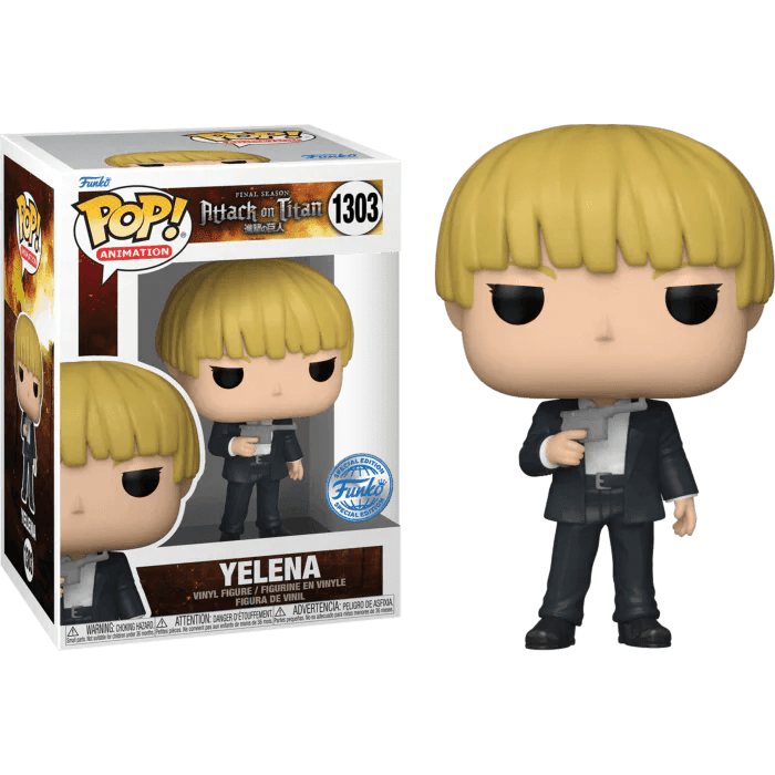 Funko POP! Attack on Titan - Yelena #1303 Pop Vinyl Figure - Pop Vinyl
