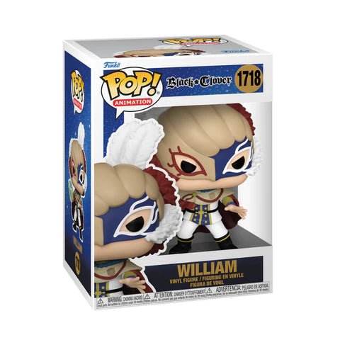 Funko POP! Black Clover - William #1718 Pop Vinyl Figure - Pop Vinyl