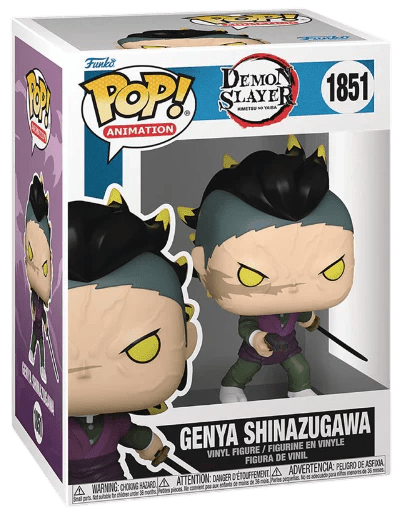 Funko POP! Demon Slayer - Genya Shinazugawa #1851 Pop Vinyl Figure - Pop Vinyl