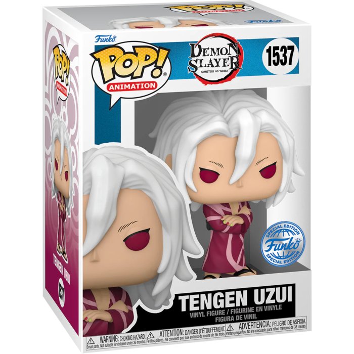 Funko POP! Demon Slayer - Tengen Uzui #1537 Pop Vinyl Figure - Pop Vinyl