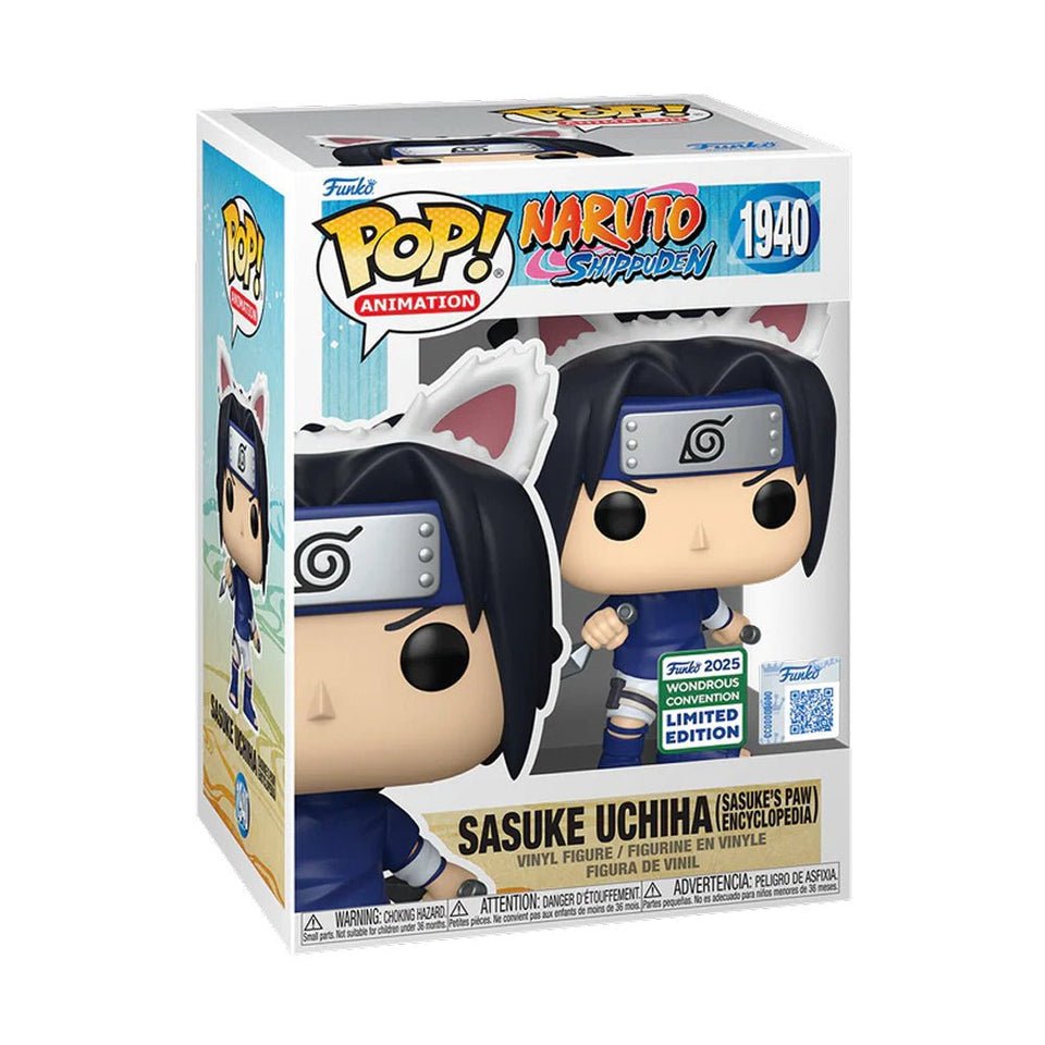 Funko POP! Naruto: Shippuden - Sasuke Uchiha (Paw) #1940 Pop Vinyl Figure - Pop Vinyl