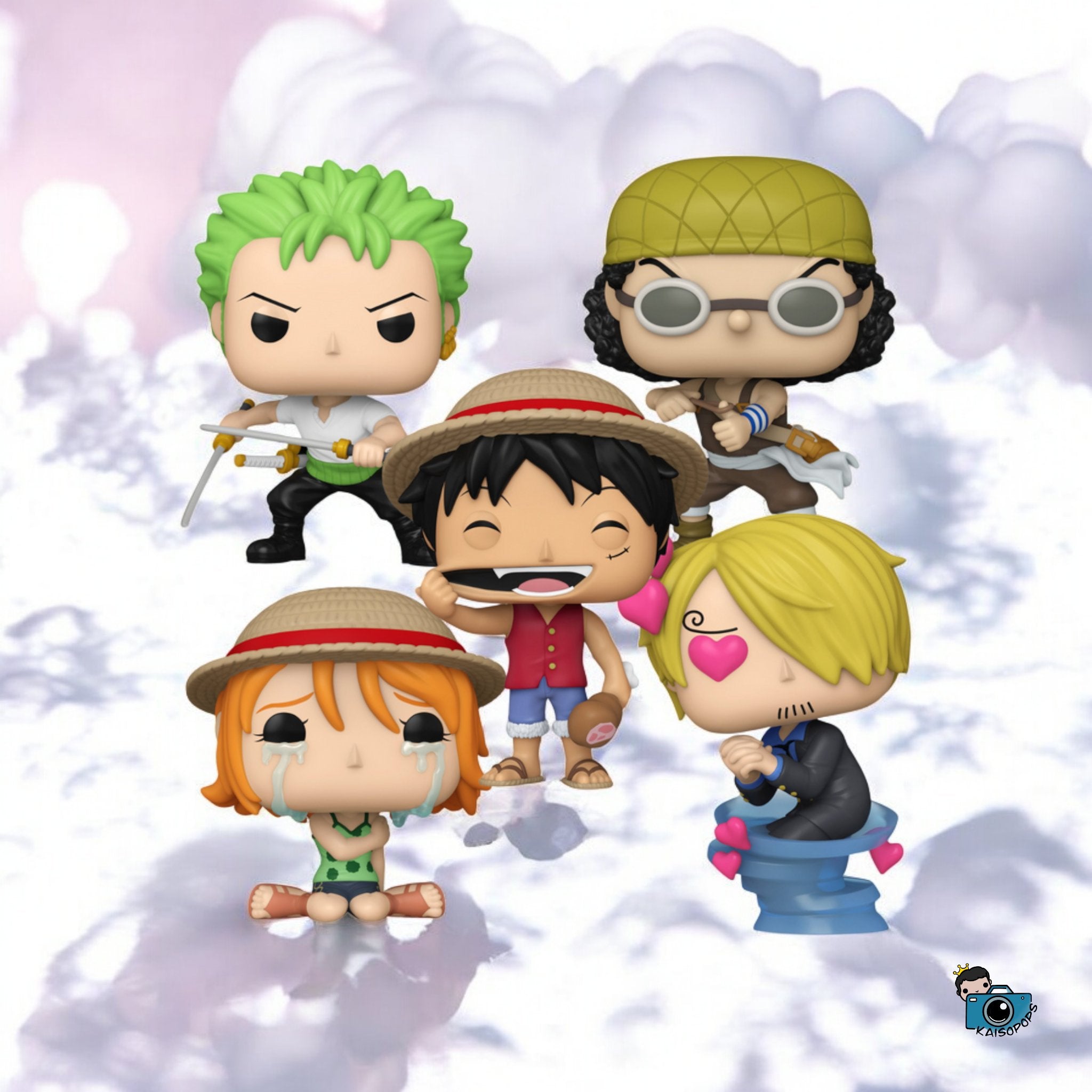 Funko POP! One Piece - Pre - timeskip Wave (Commons ONLY) - Pop Vinyl
