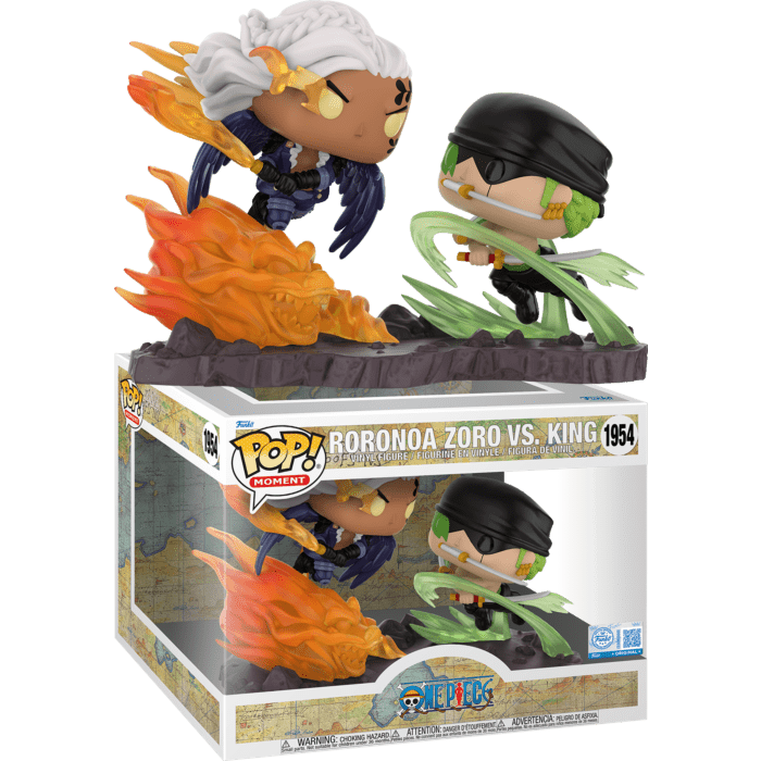 Funko POP! One Piece - Roronoa Zoro vs. King #1954 Pop Vinyl Figure Moment - Pop Vinyl