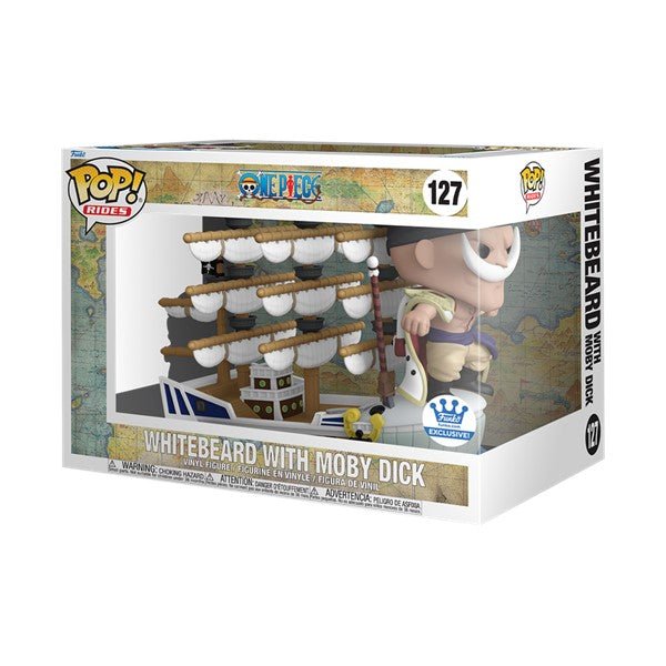 Funko POP! One Piece - Whitebeard With Moby Dick #127 Pop Vinyl Ride - Pop Vinyl