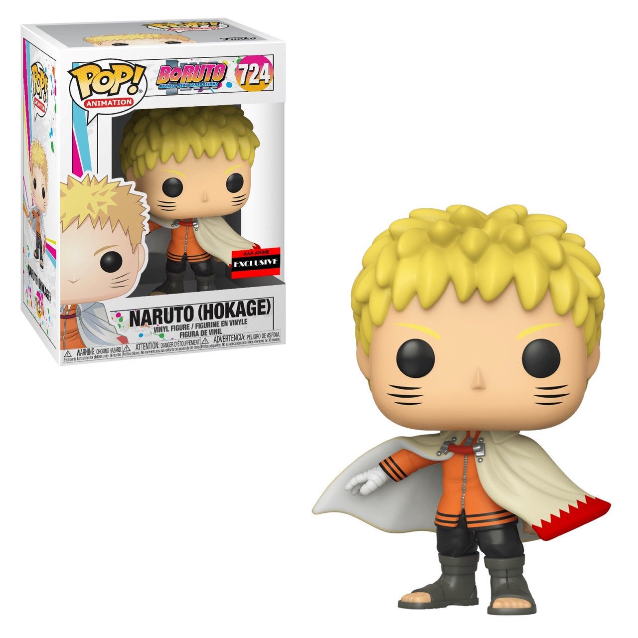Funko POP! Boruto: Naruto Next Generations - Naruto (Hokage) #724 Pop Vinyl Figure - Pop Vinyl