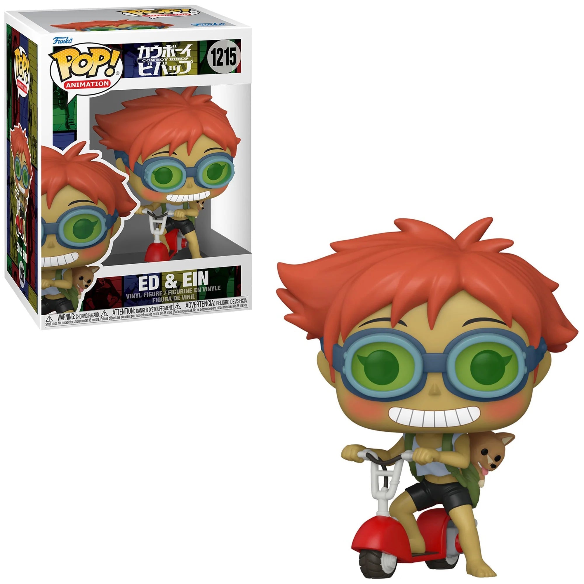Funko POP! Cowboy Bebop - Ed & Ein #1215 Pop Vinyl Figure - Pop Vinyl