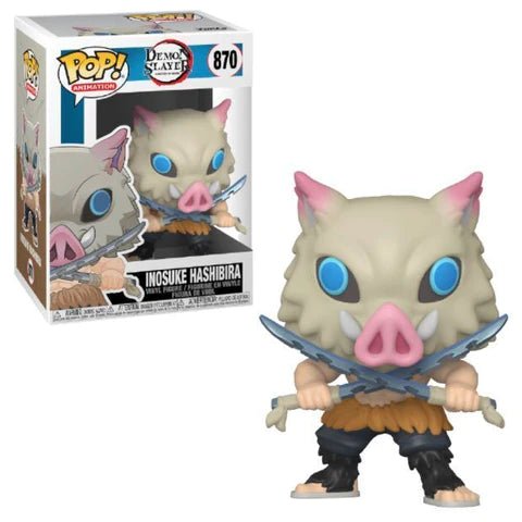 Funko POP! Demon Slayer - Inosuke Hashibara #870 Pop Vinyl Figure - Pop Vinyl