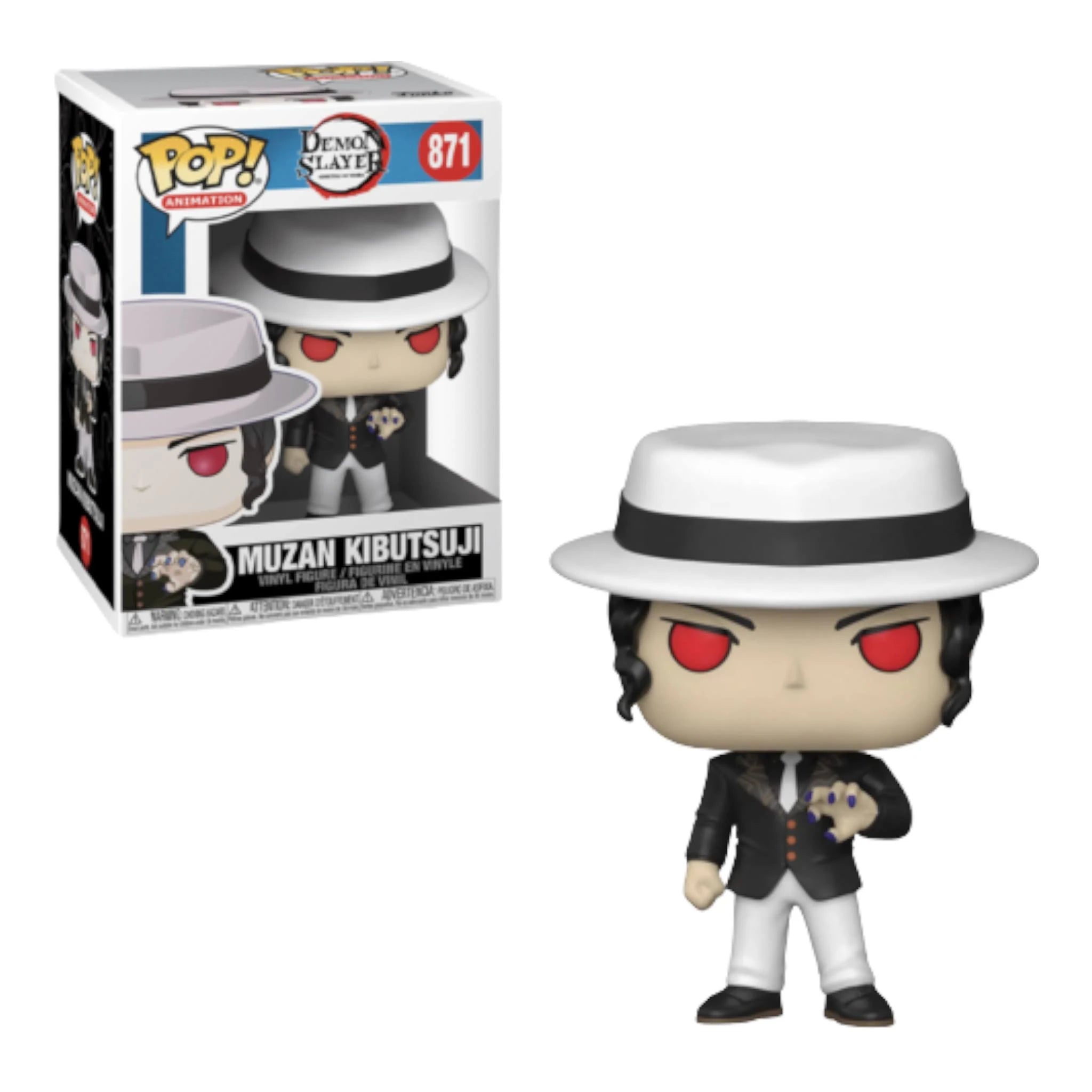 Funko POP! Demon Slayer - Muzan Kibutsuji #871 Pop Vinyl Figure - Pop Vinyl