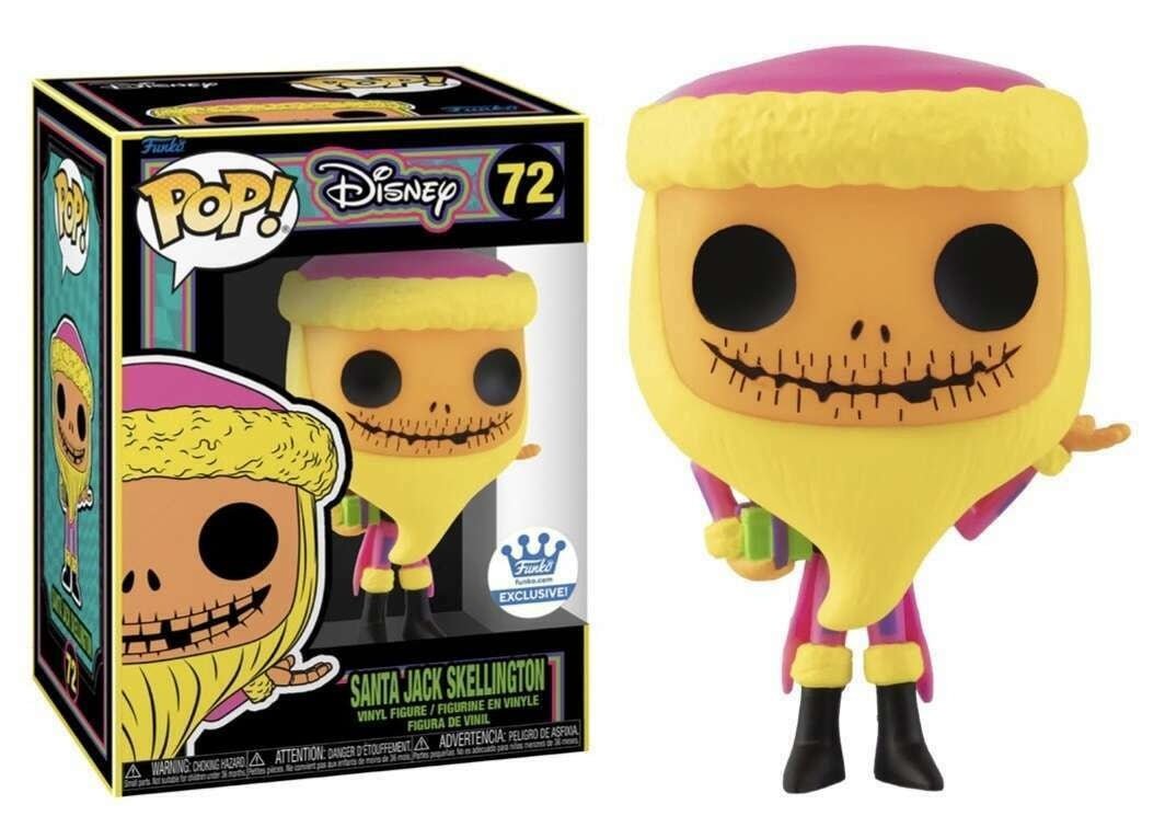 Funko POP! Disney - Santa Jack Skellington #72 Pop Vinyl Figure - Pop Vinyl