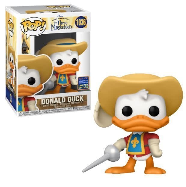 Funko POP! Disney: The Three Musketeers - Donald Duck #1036 Pop Vinyl Figure - Pop Vinyl