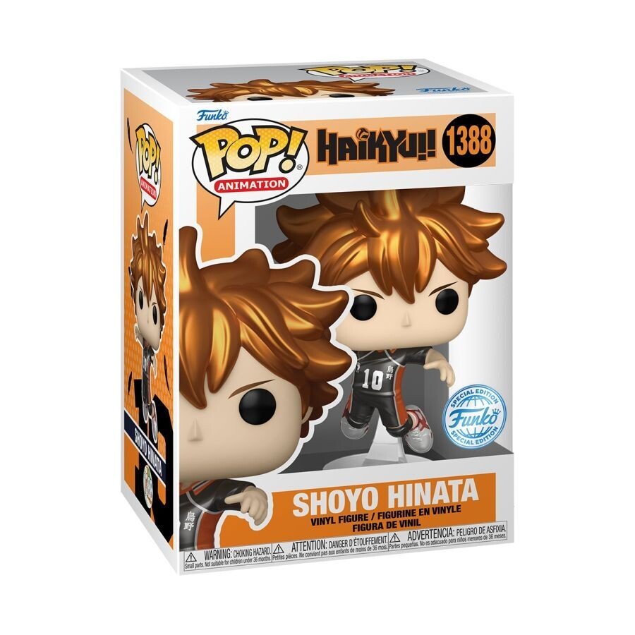 Funko POP! Haikyu!! - Shoyo Hinata #1388 Pop Vinyl Figure Exclusive - Pop Vinyl