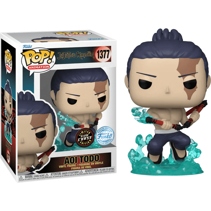 Funko POP! Jujutsu Kaisen - Aoi Todo #1377 (CHASE BUNDLE) Pop Vinyl Figure - Pop Vinyl