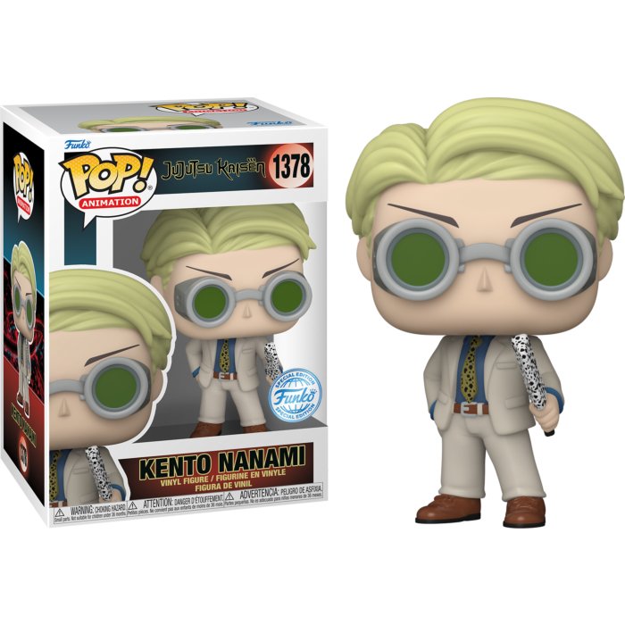 Funko POP! Jujutsu Kaisen - Kento Nanami #1378 Pop Vinyl Figure - Pop Vinyl