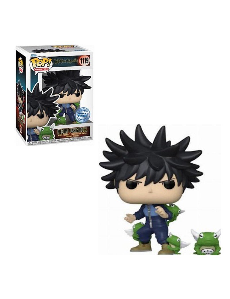 Funko POP! Jujutsu Kaisen - Megumi Fushiguro with Toads #1119 Pop Vinyl Figure - Pop Vinyl
