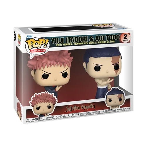 Funko POP! Jujutsu Kaisen - Yuji Itadori & Aoi Todo 2-Pack - Pop Vinyl