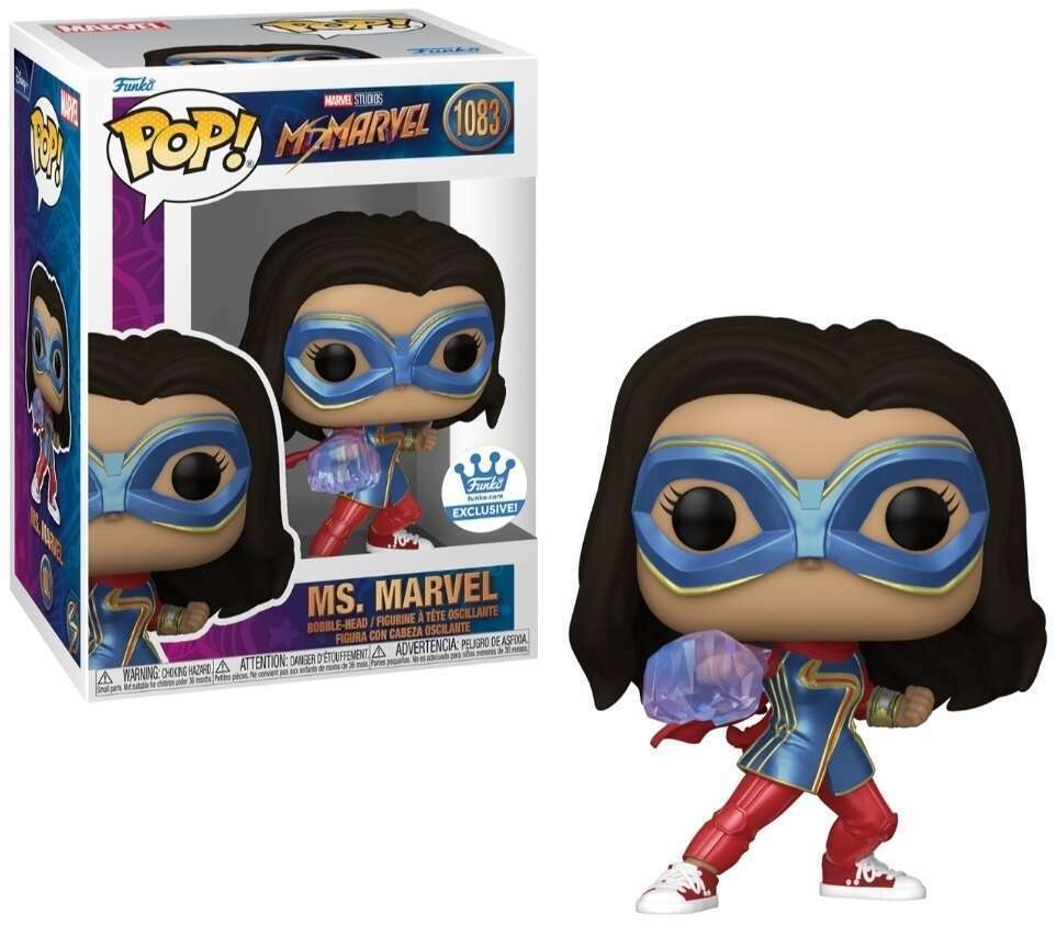 Funko POP! Marvel - Ms. Marvel #1083 Pop Vinyl Figure - Pop Vinyl