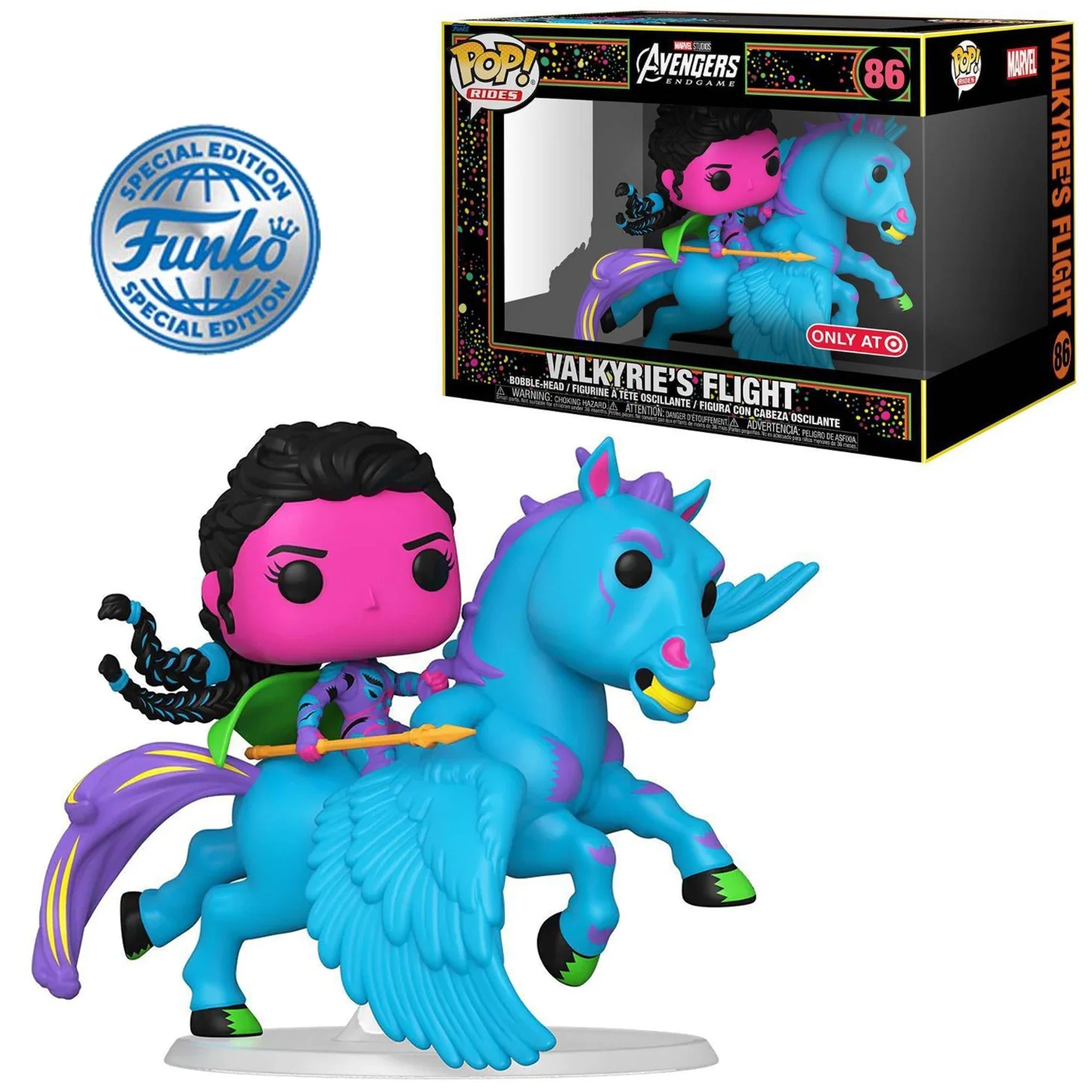 Funko POP! Marvel - Valkyrie's Flight #86 Pop Rides Figure - Pop Vinyl