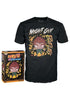 Funko POP! Naruto Shippuden: Might Guy Eight Gates Boxed Tee (Large) - Pop Vinyl