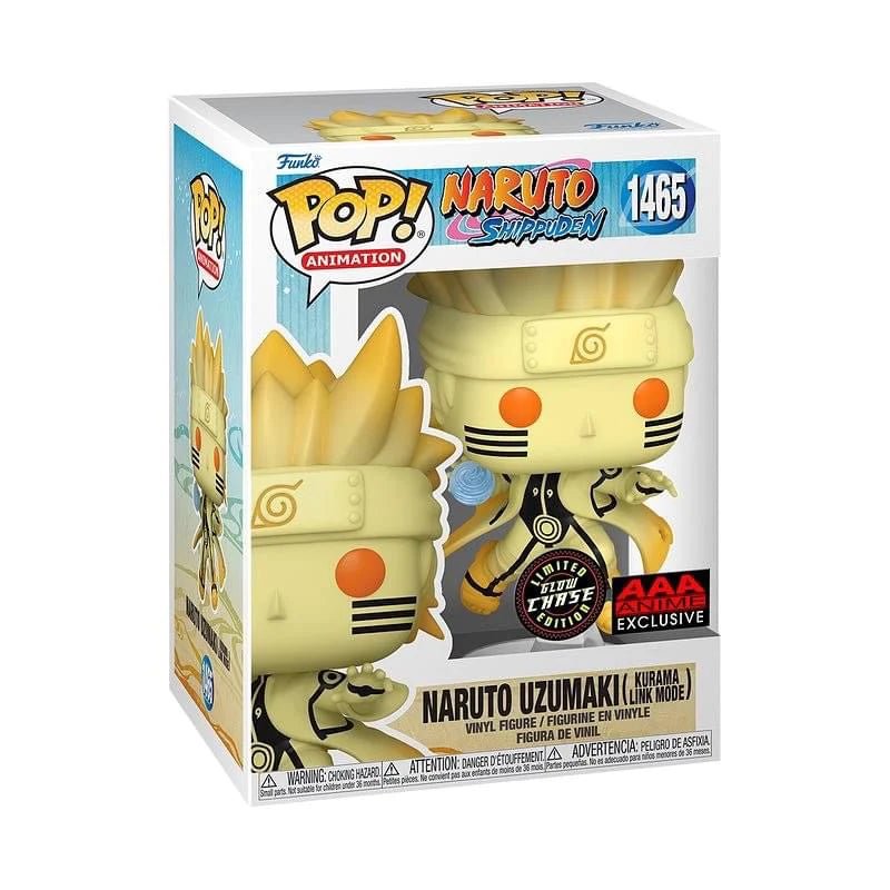 Funko POP! Naruto: Shippuden - Naruto Uzumaki (Kurama Link Mode) (CHASE) #1465 Pop Vinyl Figure - Pop Vinyl