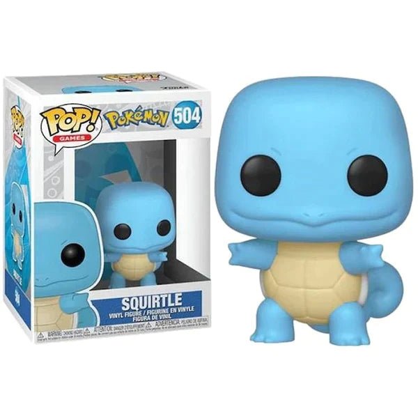 Funko POP! Pokemon - Squirtle #504 Pop Vinyl Figure - Pop Vinyl