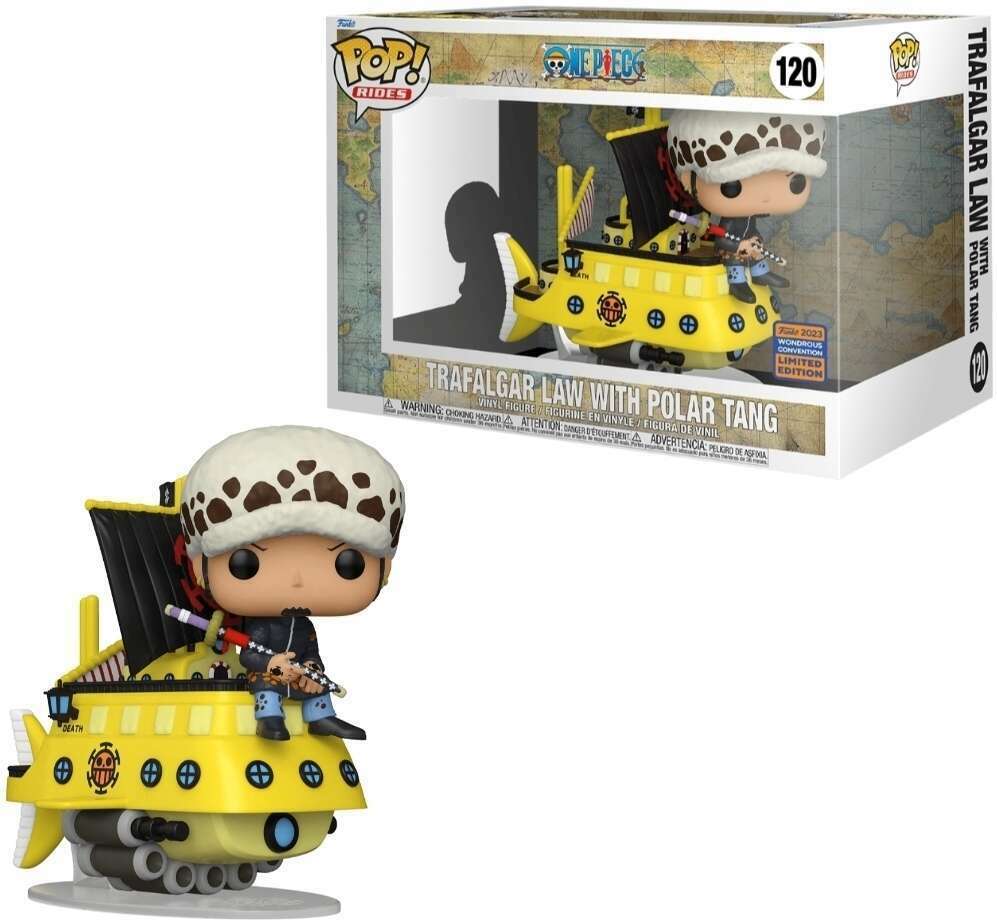 Funko POP! Rides One Piece - Trafalgar Law with Polar Tang #120 Pop Vinyl Ride - Pop Vinyl