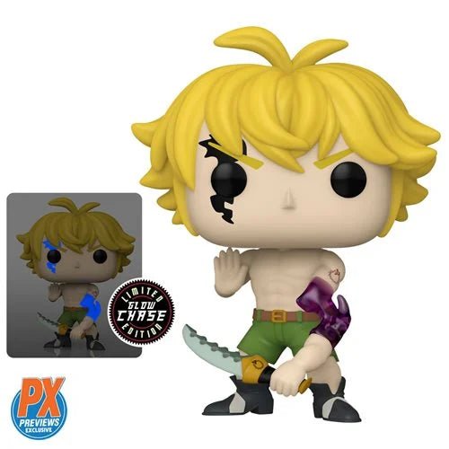 Funko POP! Seven Deadly Sins - Meliodas #1340 Pop Vinyl Bundle - Pop Vinyl