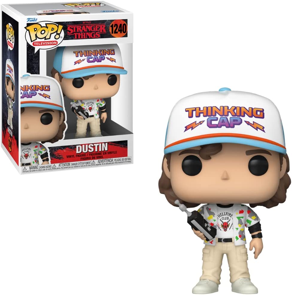 Funko POP! Stranger Things - Dustin #1240 Pop Vinyl Figure -
