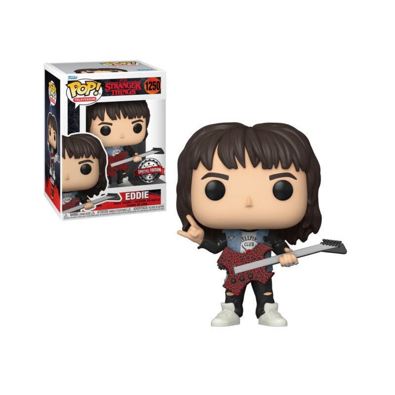 Funko POP! Stranger Things - Eddie #1250 Pop Vinyl Figure - Pop Vinyl