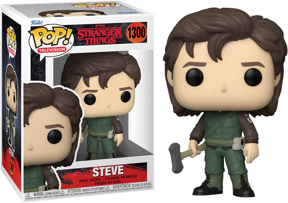 Funko POP! Stranger Things - Steve #1300 Pop Vinyl Figure - Pop Vinyl