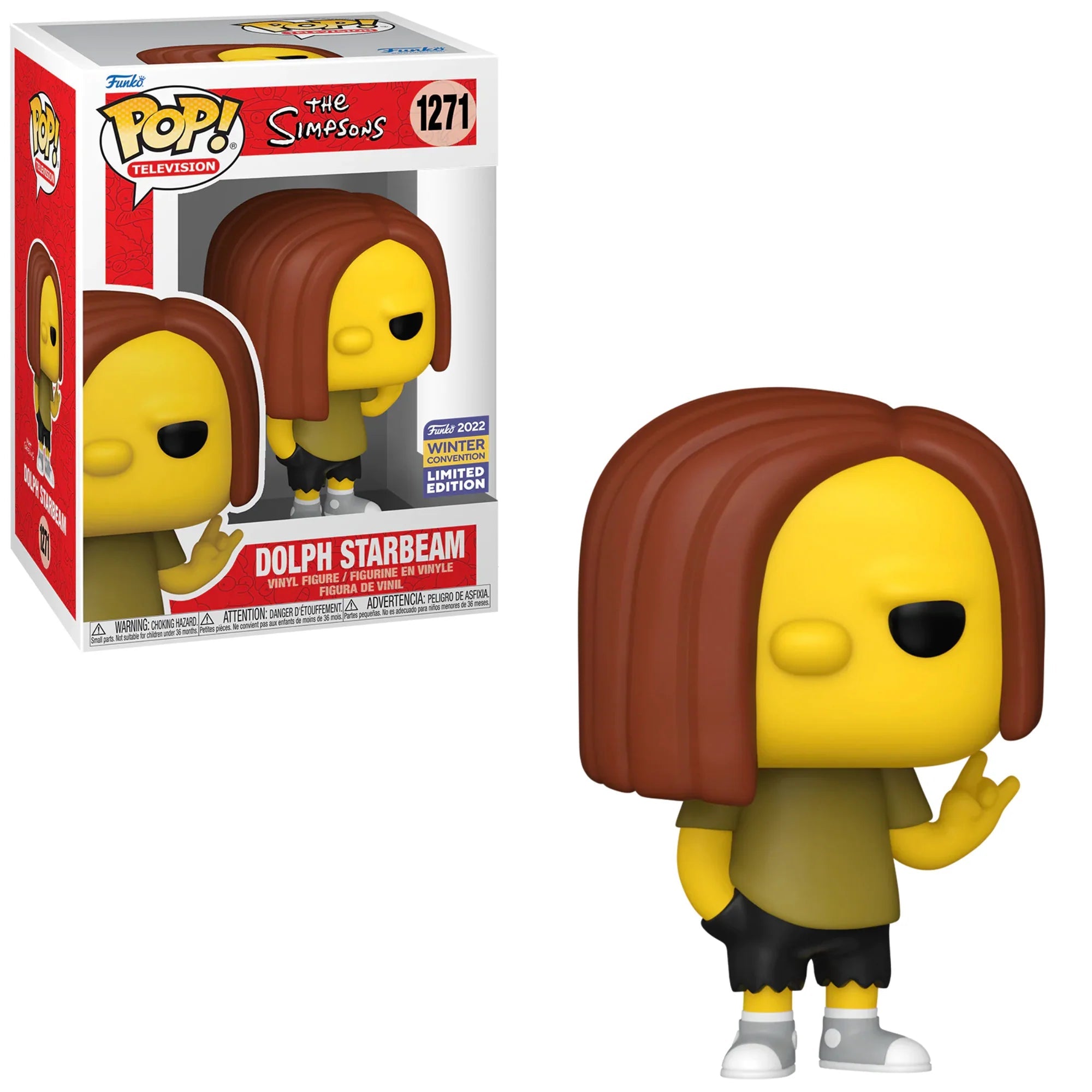 Funko POP! The Simpsons - Dolph Starbeam #1271 Pop Vinyl Figure - Pop Vinyl